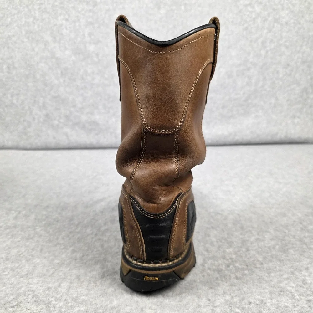 Red Wing Boots Mens Size‎ 8.5 D Brown Waterproof Pull On Work Safety Toe 4448